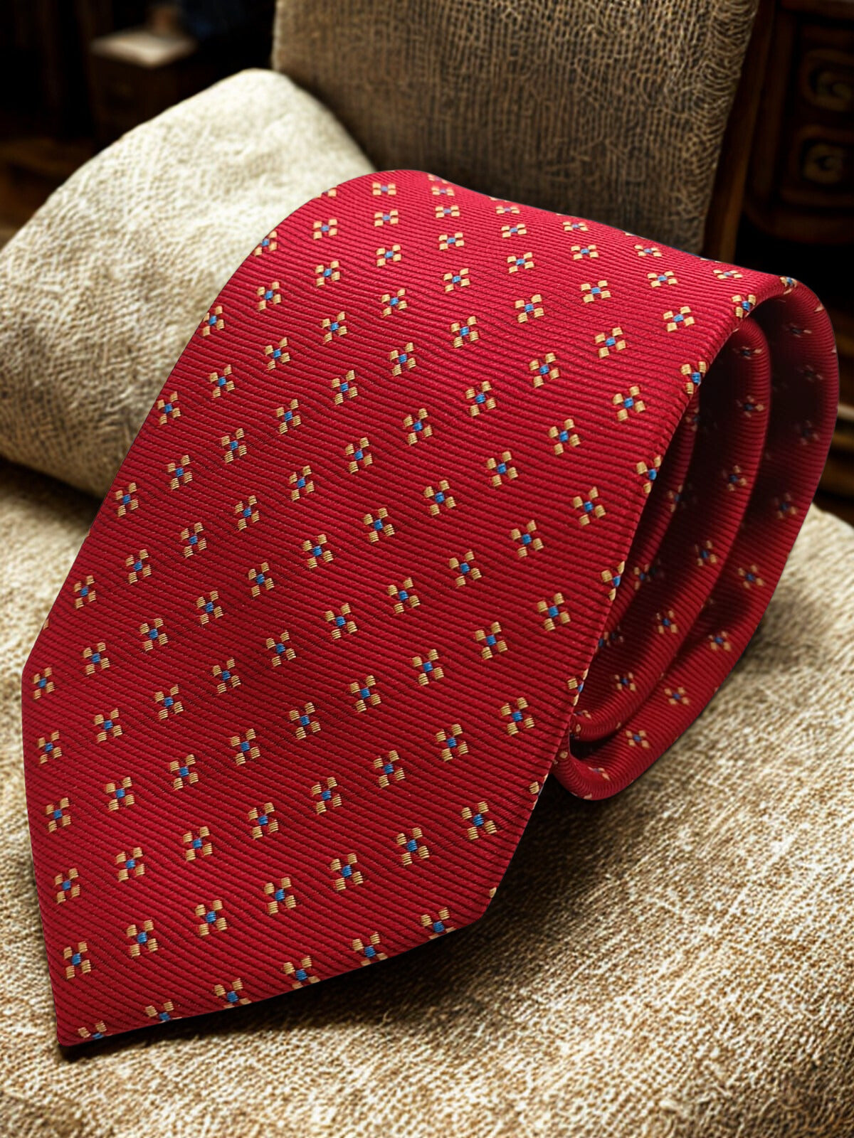 Corbata Burdeo