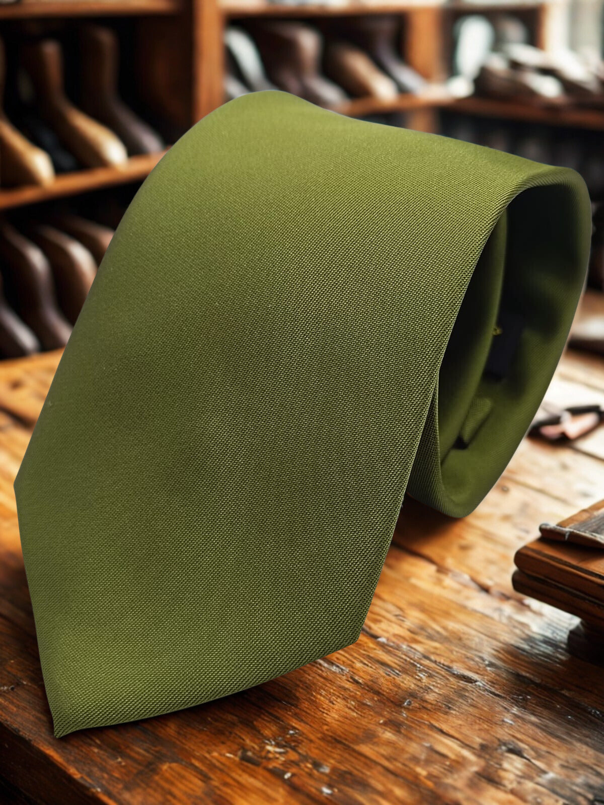 Corbata Verde Olivo